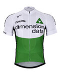 Kolesarski dres s kratkimi rokavi - DIMENSION DATA 2018 - črna/bela/zelena
