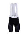 BONAVELO Kolesarske kratke hlače z naramnicami - MOVISTAR 2018 - črna