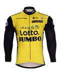 Kolesarski dres z dolgimi rokavi poletni - LOTTO 2018 SUMMER - rumena/črna