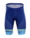 Kolesarske kratke hlače brez naramnic - ASTANA 2018 - modra/svetlo modra