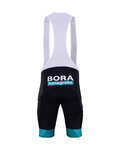 BONAVELO Kolesarske kratke hlače z naramnicami - BORA 2019 - črna