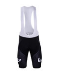 BONAVELO Kolesarske kratke hlače z naramnicami - LOTTO SOUDAL 2019 - črna