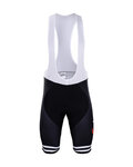 BONAVELO Kolesarske kratke hlače z naramnicami - TREK 2019 - črna