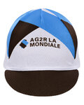 Kolesarska kapa - AG2R 2020 - bela/rjava/modra