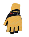 BONAVELO Kolesarske rokavice s kratkimi prsti - JUMBO-VISMA 2020 - črna/rumena