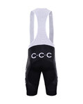 BONAVELO Kolesarske kratke hlače z naramnicami - CCC 2020 - črna