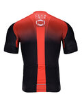BONAVELO Kolesarski dres s kratkimi rokavi - INEOS 2020 - črna/rdeča