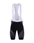 BONAVELO Kolesarske kratke hlače z naramnicami - SUNWEB 2020 - črna
