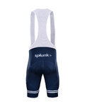 BONAVELO Kolesarske kratke hlače z naramnicami - TREK 2020 - modra