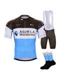 BONAVELO Kolesarski mega set - AG2R 2020 - bela/modra/rjava