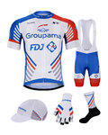 BONAVELO Kolesarski mega set - GROUPAMA FDJ 2020 - bela/rdeča/modra