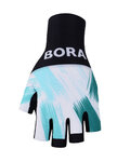 BONAVELO Kolesarske rokavice s kratkimi prsti - BORA 2022  - črna/zelena