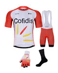 BONAVELO Kolesarski mega set - COFIDIS 2021 - rdeča/bela