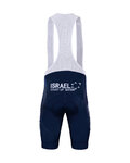 BONAVELO Kolesarske kratke hlače z naramnicami - ISRAEL 2021 - modra/bela