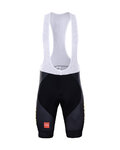 BONAVELO Kolesarske kratke hlače z naramnicami - JUMBO-VISMA 2022 - črna