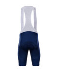 BONAVELO Kolesarski dres kratek rokav in kratke hlače - QUICKSTEP 2021 - bela/modra