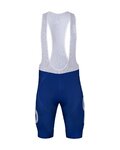 BONAVELO Kolesarski dres kratek rokav in kratke hlače - TOTAL ENERGIES 2024 - modra/bela/rumena