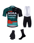 BONAVELO Kolesarski mega set - BORA 2023 - rdeča/črna/zelena
