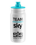 Kolesarska steklenica za vodo - TEAM SKY 2018 550 ml - bela/svetlo modra