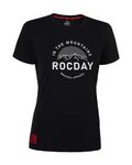 ROCDAY Kolesarski dres s kratkimi rokavi - MONTY LADY - črna