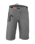 ROCDAY Kolesarske kratke hlače brez naramnic - ROC - siva