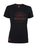 ROCDAY Kolesarski dres s kratkimi rokavi - MONTY LADY - rdeča/črna