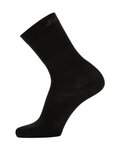 SANTINI Kolesarske klasične nogavice - WOOL SOCKS - črna