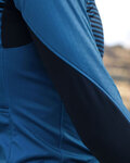 SANTINI Kolesarska  podaljšana jakna - COLORE - modra