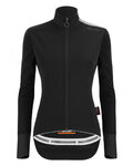 SANTINI Kolesarska  podaljšana jakna - VEGA EXTREME LADY - črna