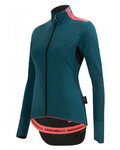 SANTINI Kolesarska  podaljšana jakna - VEGA EXTREME LADY - zelena