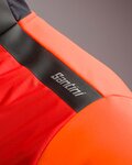 SANTINI Kolesarska  podaljšana jakna - VEGA ABSOLUTE - oranžna