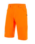 SANTINI Kolesarske kratke hlače brez naramnic - SELVA MTB - oranžna