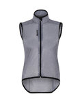 SANTINI Kolesarski brezrokavnik - SCUDO LADY - siva