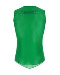 SANTINI Kolesarska  majica brez rokavov - CROWN - zelena