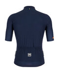 SANTINI Kolesarski dres s kratkimi rokavi - KARMA KITE - modra