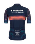 SANTINI Kolesarski dres s kratkimi rokavi - TREK TFR CX 2021 - modra