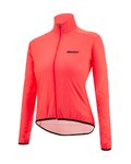 SANTINI Kolesarska  vetru odporna jakna - NEBULA WINDPROOF W - rožnata