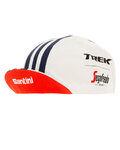 SANTINI Kolesarska kapa - TREK SEGAFREDO 2020 - bela/modra
