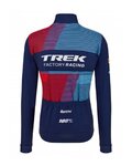 SANTINI Kolesarski dres z dolgimi rokavi zimski - TREK 2023 FACTORY RACING WINTER - modra