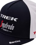 SANTINI Kolesarska kapa - TREK SEGAFREDO 2023 - modra/bela