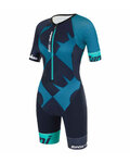 SANTINI Kolearski overal - X IRONMAN CUPIO LADY - modra