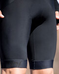 SANTINI Kolesarske kratke hlače z naramnicami - MAGO 2.0  - črna