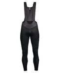 SCOTT Kolesarske dolge hlače z naramnicami - RC WARM WB - črna