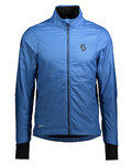 SCOTT Kolesarska  vetru odporna jakna - TRAIL STORM INSULOFT - modra