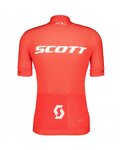 SCOTT Kolesarski dres s kratkimi rokavi - RC PRO SS - bela/rdeča