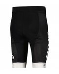 SCOTT Kolesarske kratke hlače brez naramnic - RC TEAM ++ 2022 - črna/bela