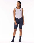 SCOTT Kolesarske kratke hlače brez naramnic - ENDURANCE 40+ LADY - modra