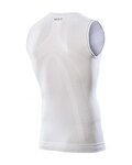 SIX2 Kolesarska majica brez rokavov - SMX II - bela