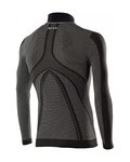 SIX2 Kolesarska  majica z dolgimi rokavi - TS3 II - črna