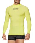 SIX2 Kolesarska  majica z dolgimi rokavi - TS3 II - rumena